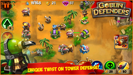 TD: Goblin Defenders - Towers Rush screenshot