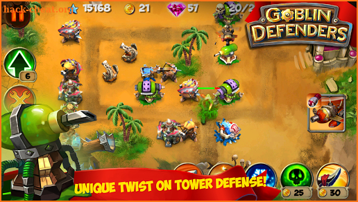 TD: Goblin Defenders - Towers Rush PRO screenshot