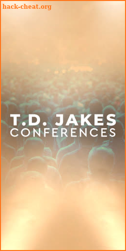 T.D. Jakes Conferences screenshot