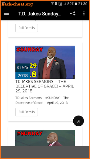 T.D. Jakes Sunday Sermons screenshot
