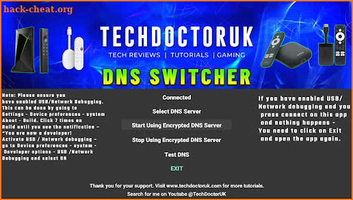 TDUK DNS Switcher screenshot