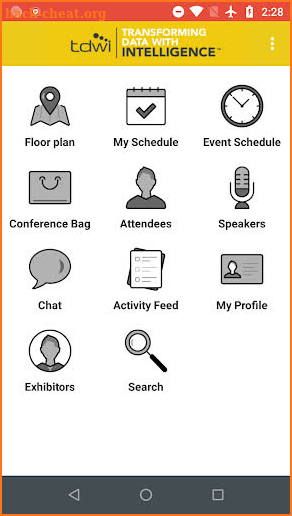 TDWI Events screenshot