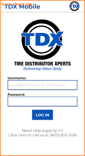 TDX Mobile screenshot