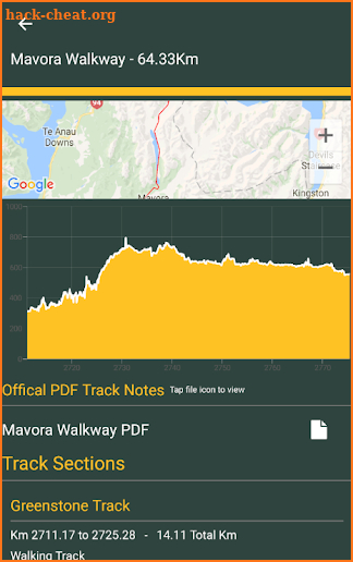 Te Araroa - The Trail App screenshot