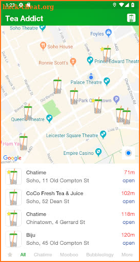 Tea Addict - Bubble Tea Finder screenshot