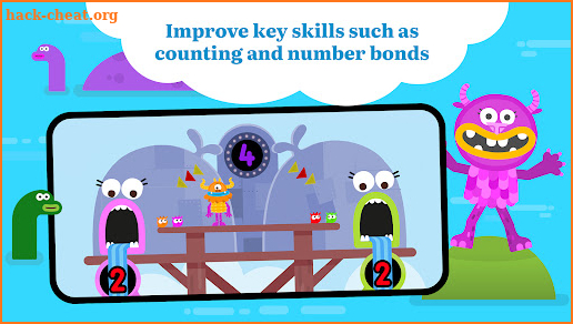 Teach Monster: Number Skills screenshot