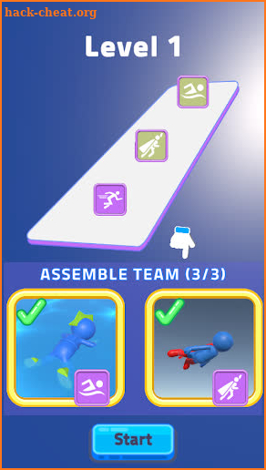 Team Assembly Run screenshot
