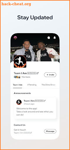 Team I Am screenshot
