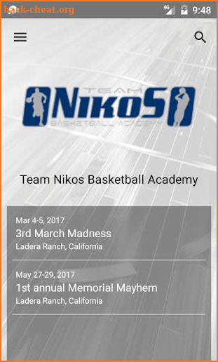 Team Nikos Basketball Academy screenshot