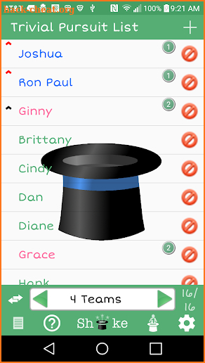 Team Shake: Pick Random Groups screenshot