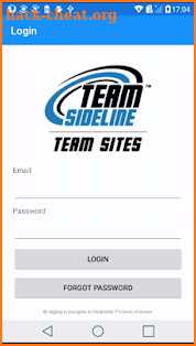 TeamSideline Team Sites screenshot