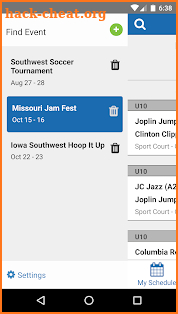 TeamSnap Tournaments screenshot