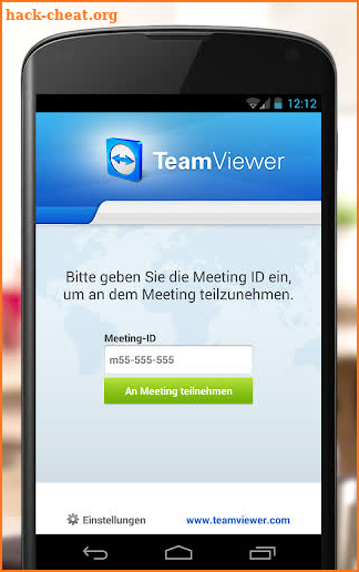 TeamViewer for Meetings screenshot
