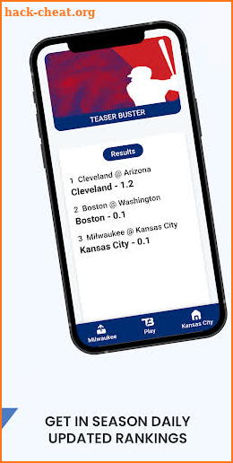 TeaserBuster - MLB Predictions screenshot