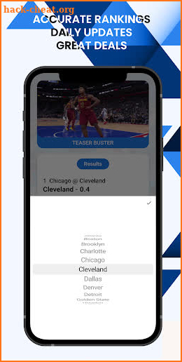 TeaserBuster - NBA Predictions screenshot
