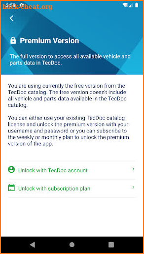 TecAlliance TecDoc Catalogue screenshot