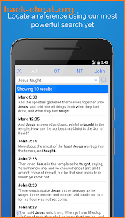 Tecarta Bible screenshot