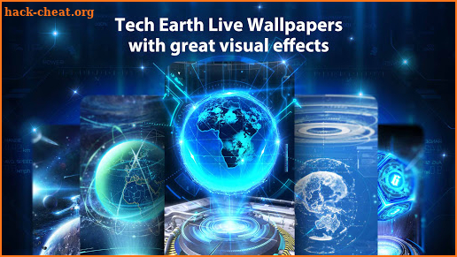 Tech Earth Live Wallpaper Themes screenshot