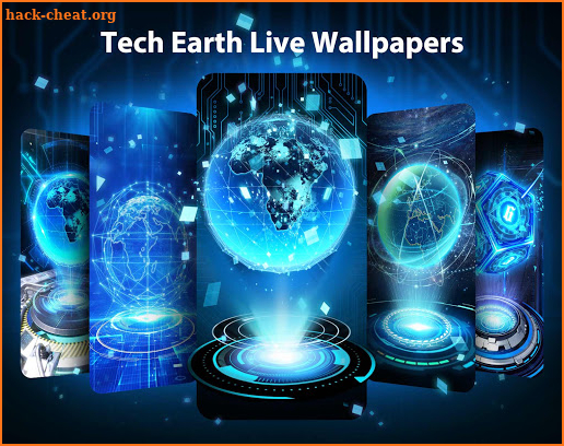 Tech Earth Live Wallpaper Themes screenshot