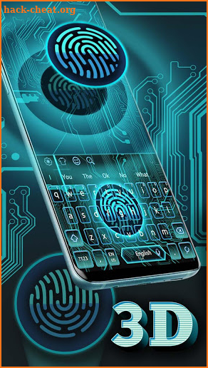 Tech Fingerprint Keyboard screenshot