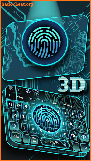 Tech Fingerprint Keyboard screenshot