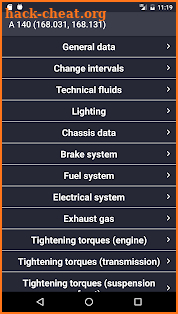 TechApp for Mercedes-Benz screenshot