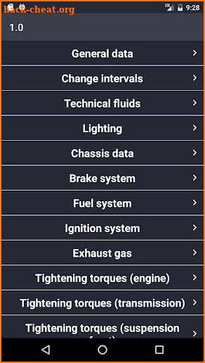 TechApp for Opel screenshot