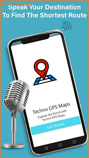 Techno GPS Maps: Voice Navigation & Map Direction screenshot