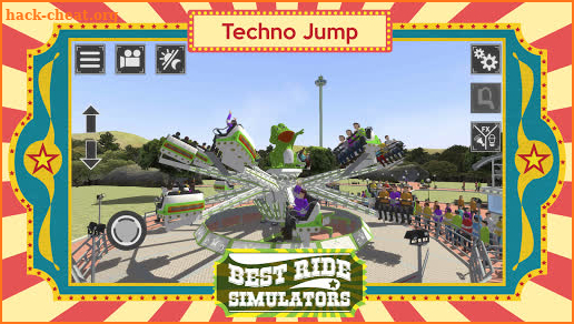 Techno Jump - Best Ride Simulators screenshot