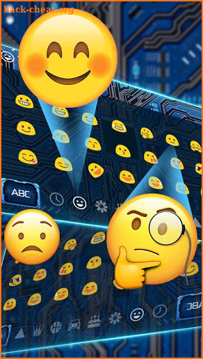 Technology Keyboard Theme screenshot