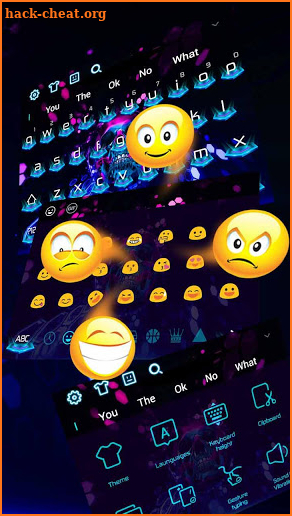 Technology Laser Skull keyboard screenshot