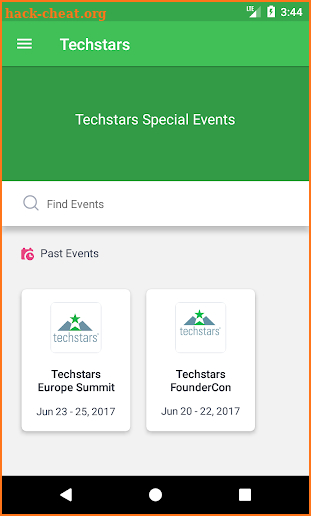 Techstars Special Events screenshot