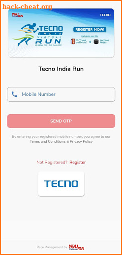 Tecno India Virtual Run screenshot