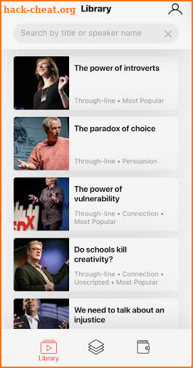 TED Masterclass screenshot