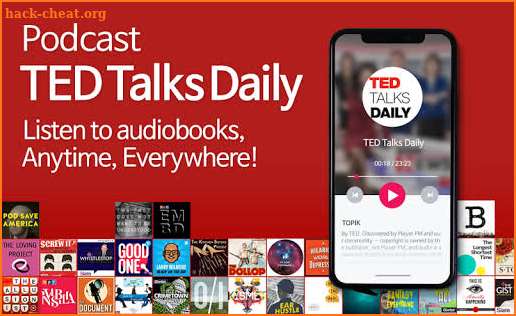 TED Talks Daily Podcast- Listen TED Audio book screenshot