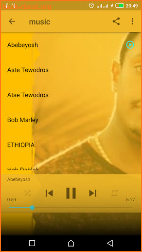 Teddy Afro Top - New Songs Without Internet screenshot