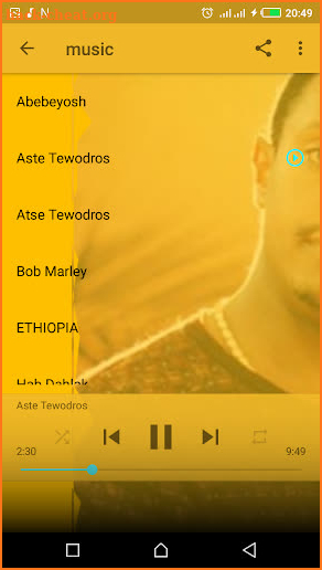 Teddy Afro Top - New Songs Without Internet screenshot