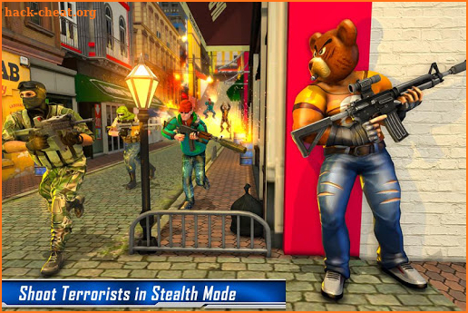 Teddy Bear Gun Strike Game: Counter Shooting Games screenshot