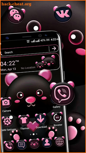 Teddy Love Launcher Theme screenshot