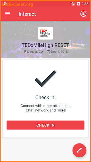 TEDxMileHigh screenshot