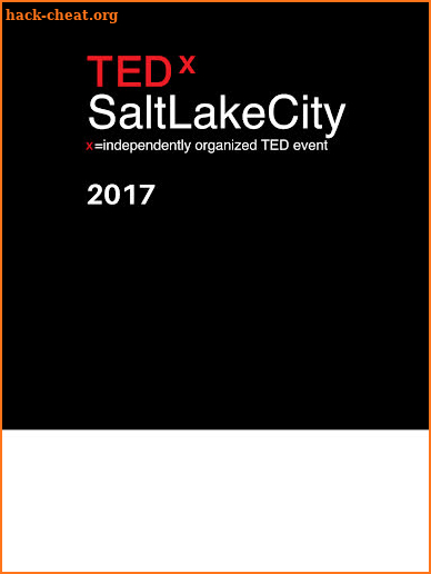 TEDxSaltLakeCity screenshot