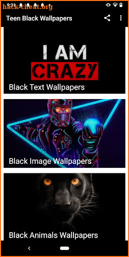 Teen Black Wallpapers screenshot