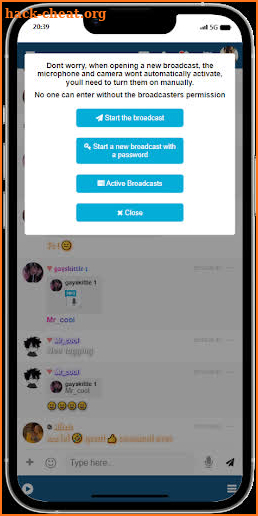 Teen chat Pro screenshot