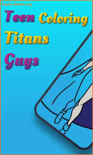 Teen Coloring Titans Guys screenshot