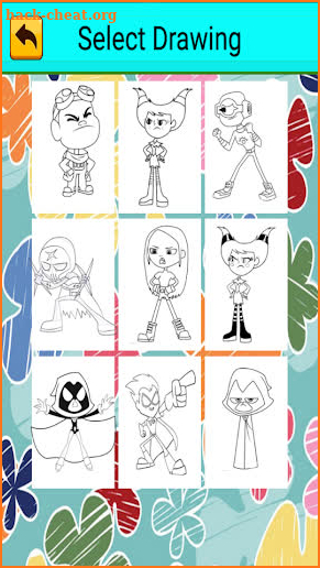 Teen Ten Coloring Titans Go screenshot