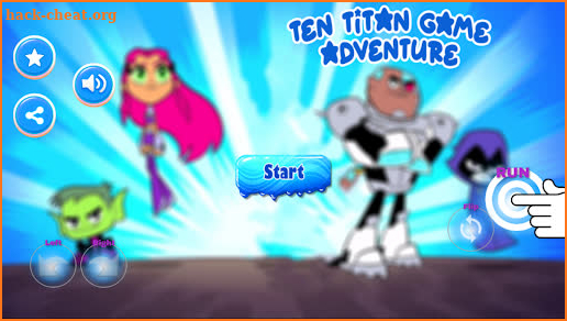 Teen Titan Game Go screenshot