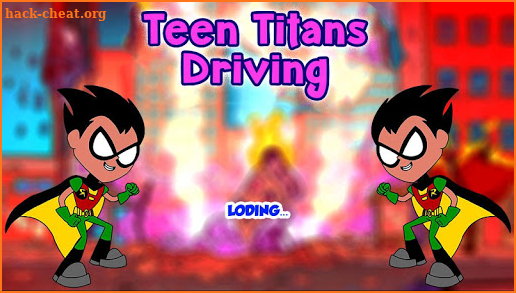 Teen Titans Driving screenshot