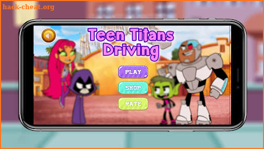 Teen Titans Driving Game screenshot