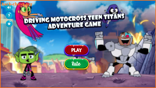 Teen titans Game Driving screenshot