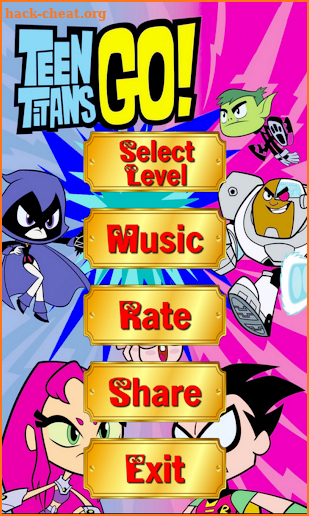 Teen Titans Go Sliding Puzzle : Slide for Kids screenshot